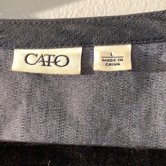 Cato Women Denim Blazer - Picture 4 of 7